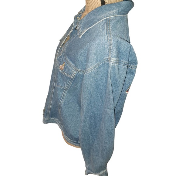 MICKEY & Co-Mickey Mouse AMERICA Denim Jacket sz Large Unisex - Picture 7 of 10